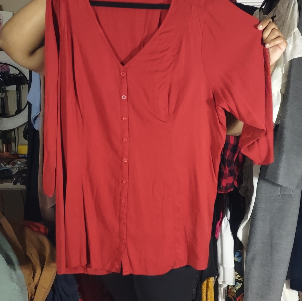 Torrid 3/4 sleeve tunic